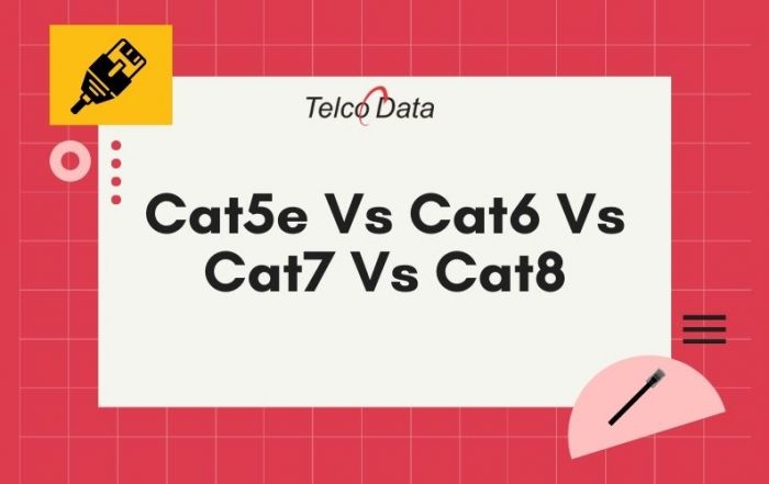 Cat 6 vs Cat 7 vs Cat 8: Main Differences Between Ethernet Cables
